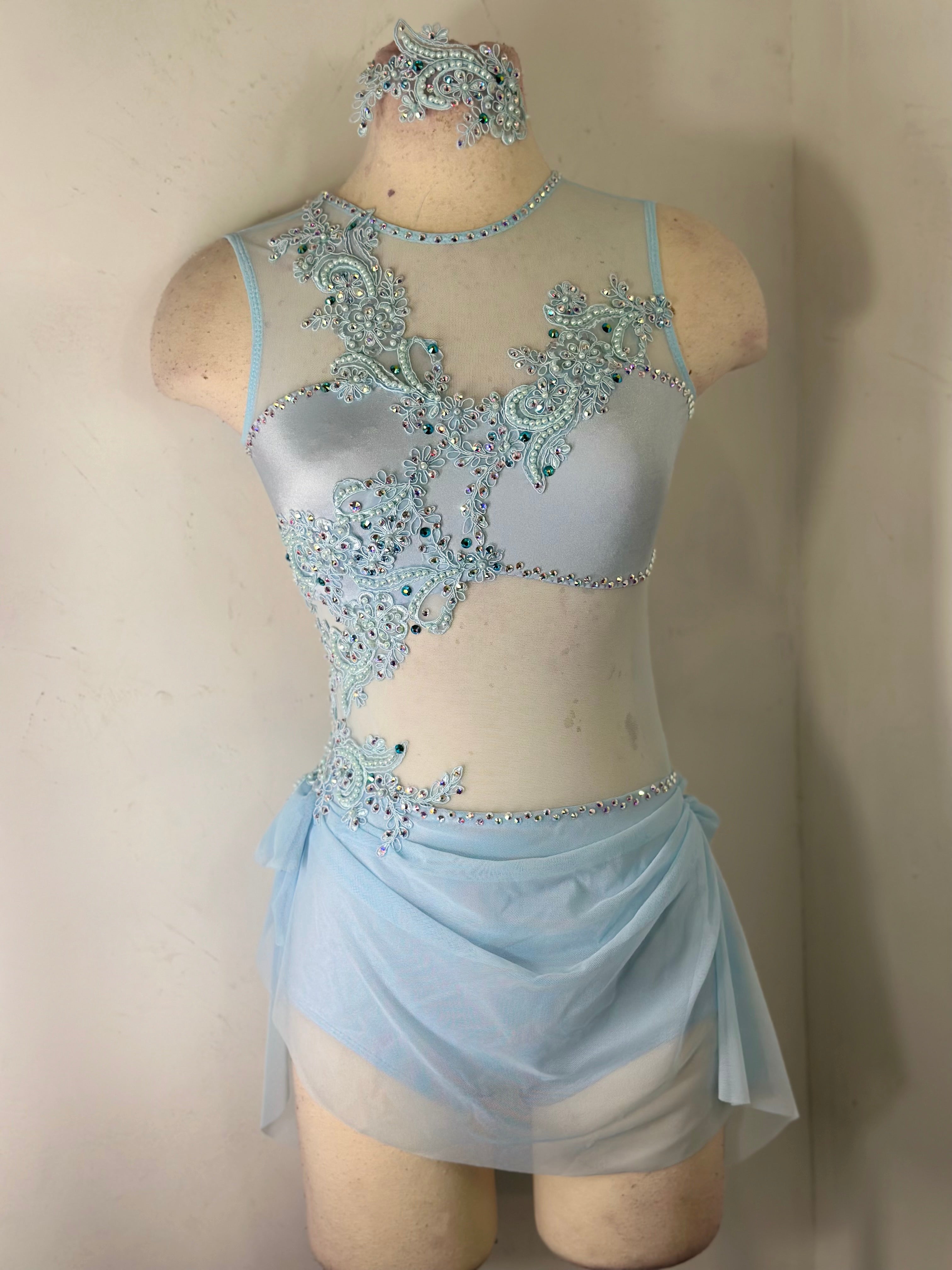 CLARA Classic Lyrical Costume with draped skirt