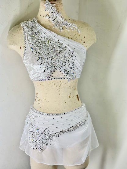 GORGEOUS Custom Lyrical 2 pc dance costume