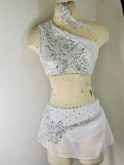 GORGEOUS Custom Lyrical 2 pc dance costume