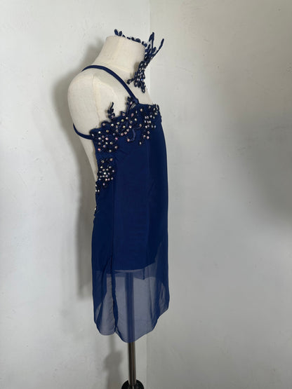 GRACE  Child appliqued dance costume