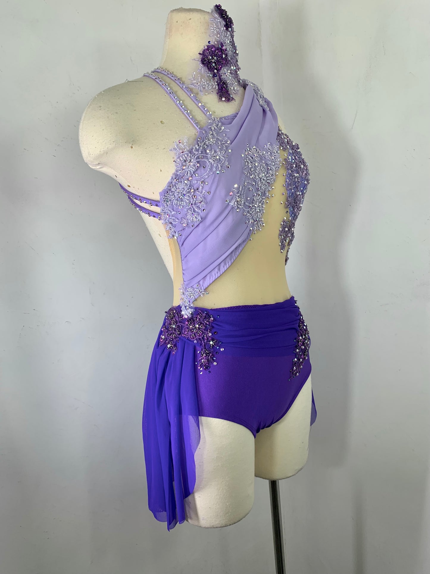 LILAC Colorblock dance costume