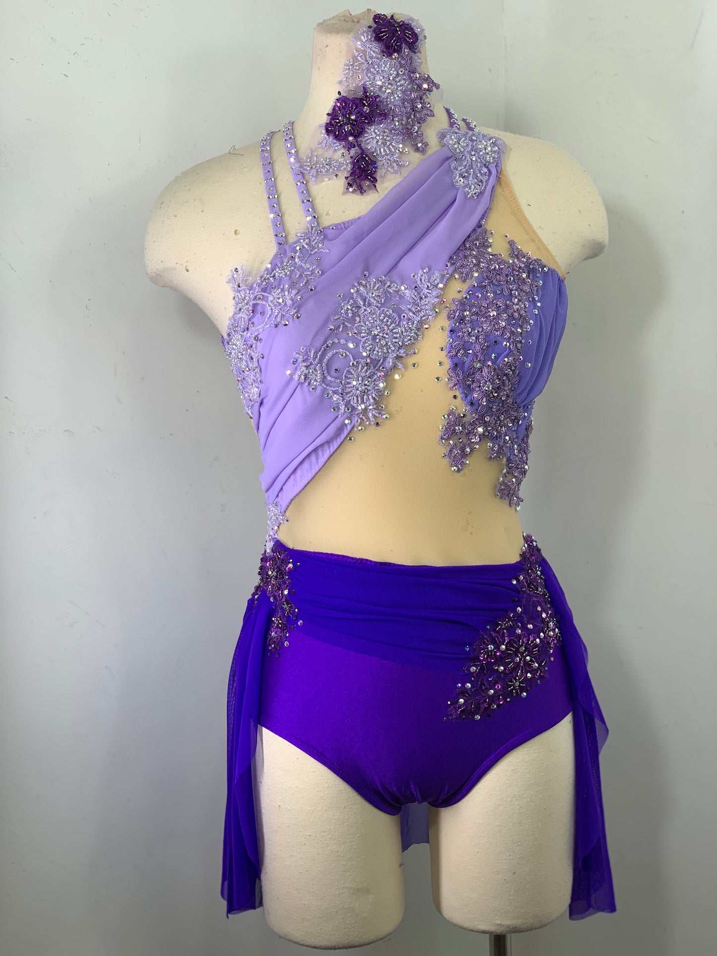 LILAC Colorblock dance costume