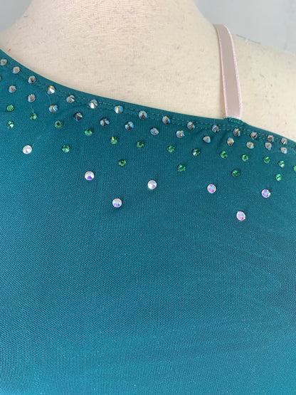 ZOLA NAVY ASSYMETRICAL DANCE DRESS