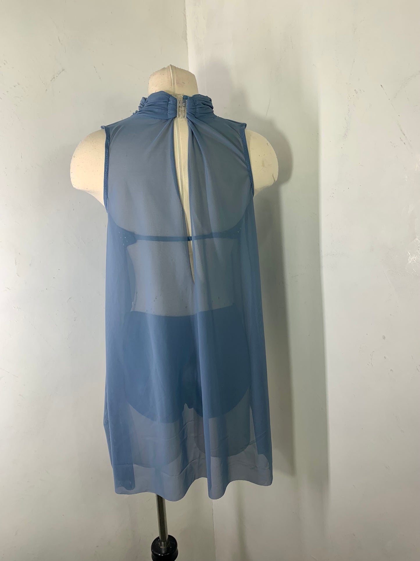 OLIVIA Slate Blue 3pc Contemporary Dance Costume