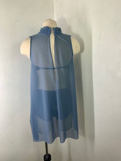 OLIVIA Slate Blue 3pc Contemporary Dance Costume