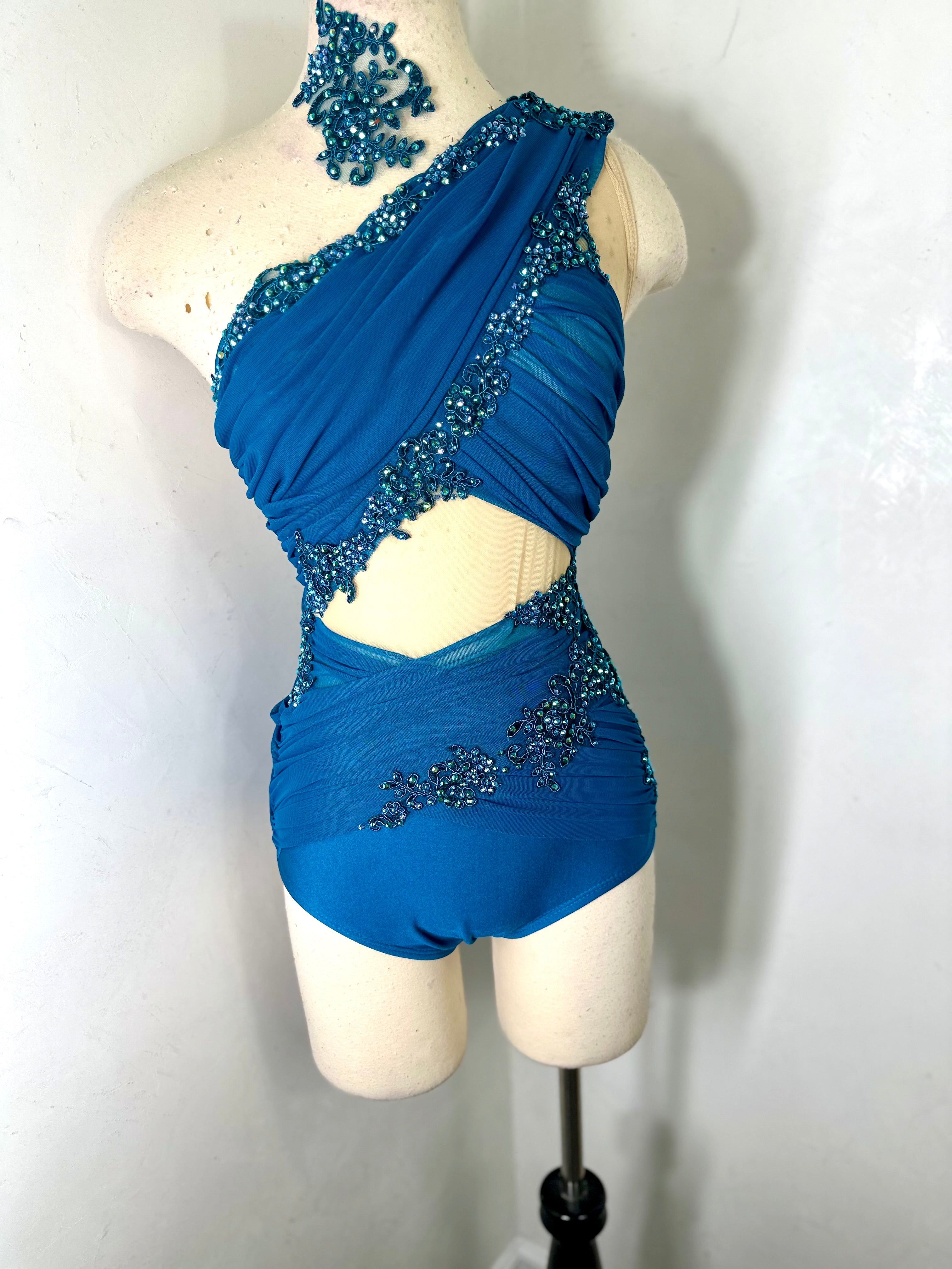 LENNON Mallard Contemporary draped dance costume
