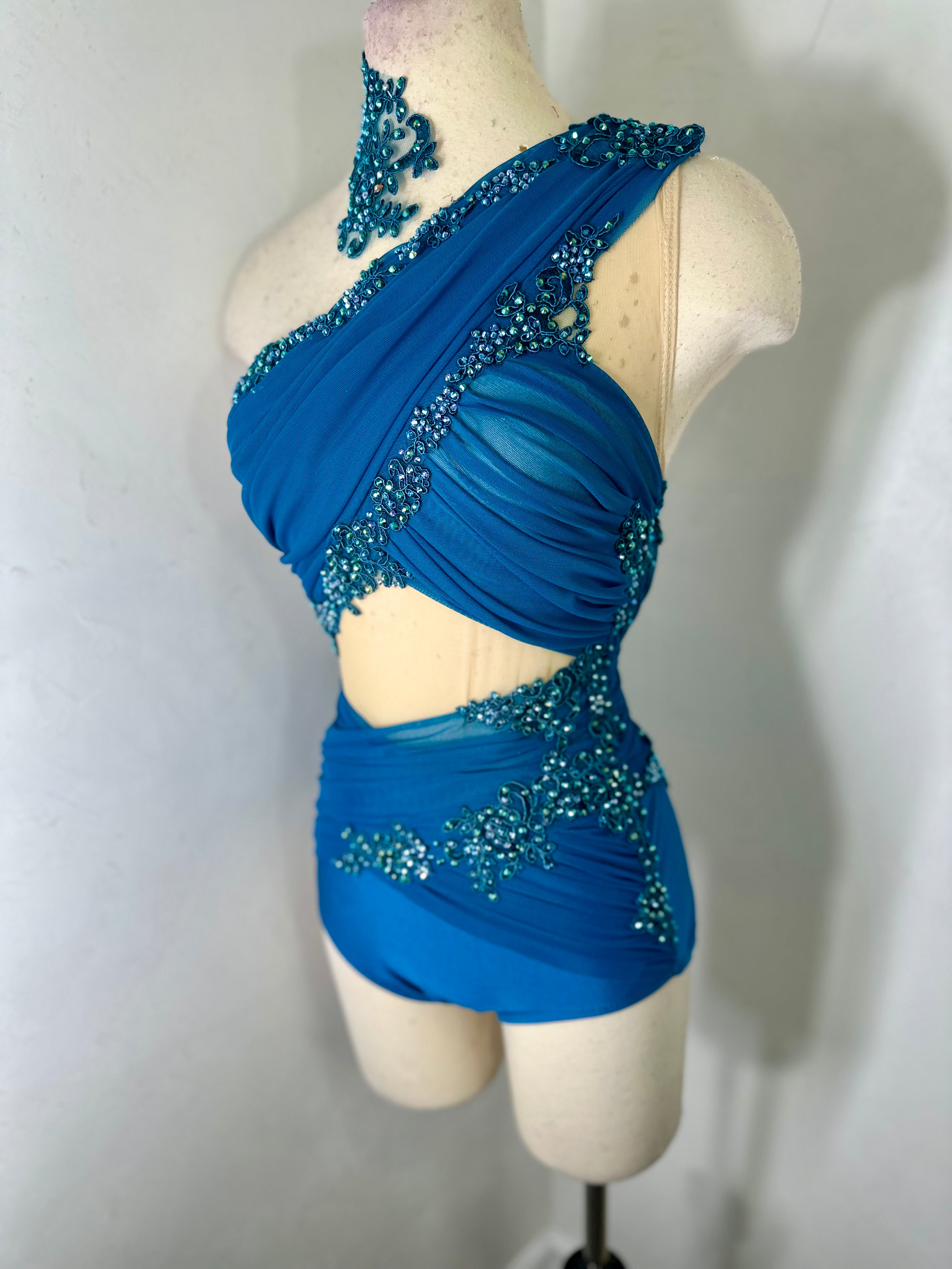 LENNON Mallard Contemporary draped dance costume
