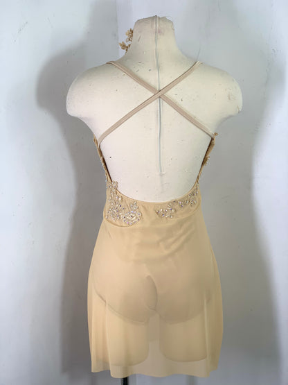 GRACE APPLIQUED DANCE DRESS
