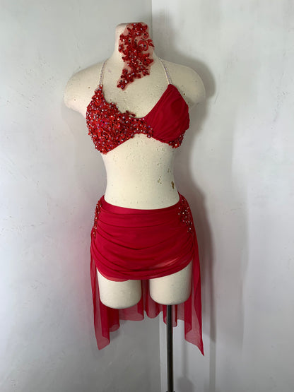 2 pc lyrical dance costume