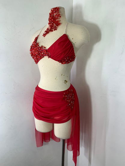 2 pc lyrical dance costume