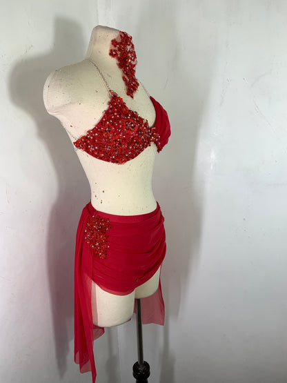 2 pc lyrical dance costume