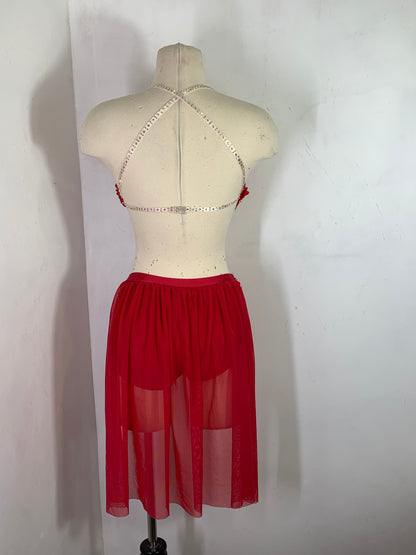 2 pc lyrical dance costume