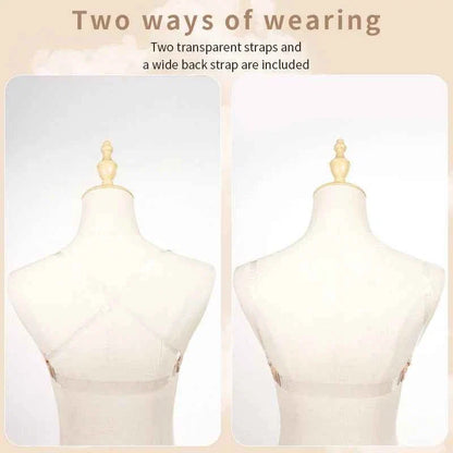 Invisible Backless Dance Bra with Clear Straps
