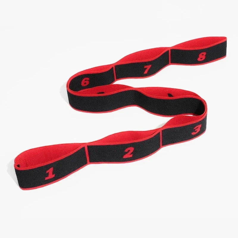 Yoga Pull Strap Belt | Elastic Resistance Band for Pilates and Dance Stretching