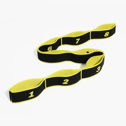 Yoga Pull Strap Belt | Elastic Resistance Band for Pilates and Dance Stretching