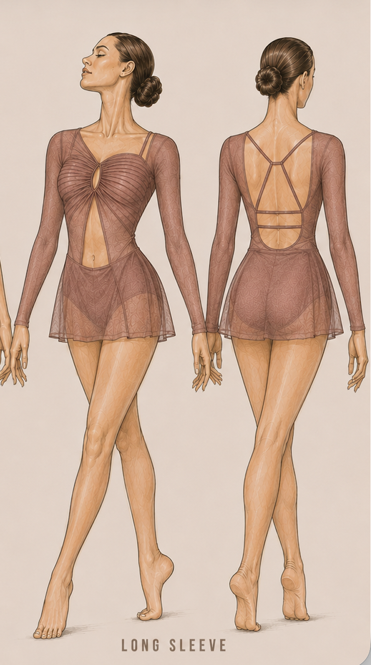 EILISH Contemporary SOLID CUSTOM COSTUME