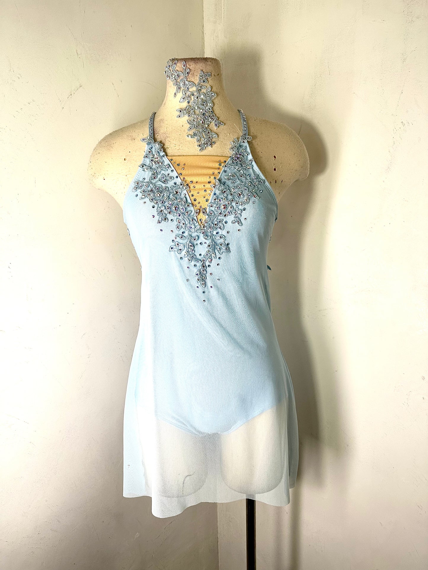 Sky blue  SA dance dress