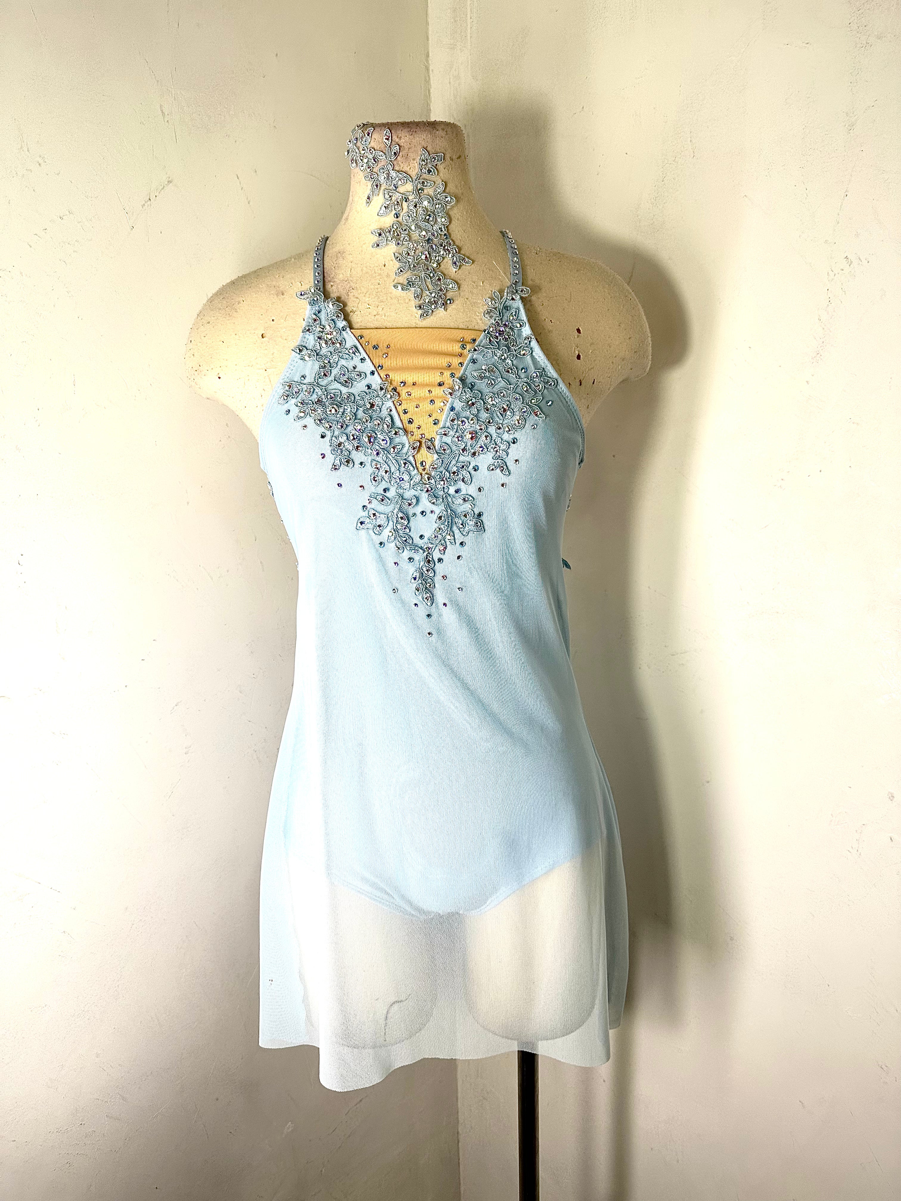 VALERIA Sky blue  SA dance dress