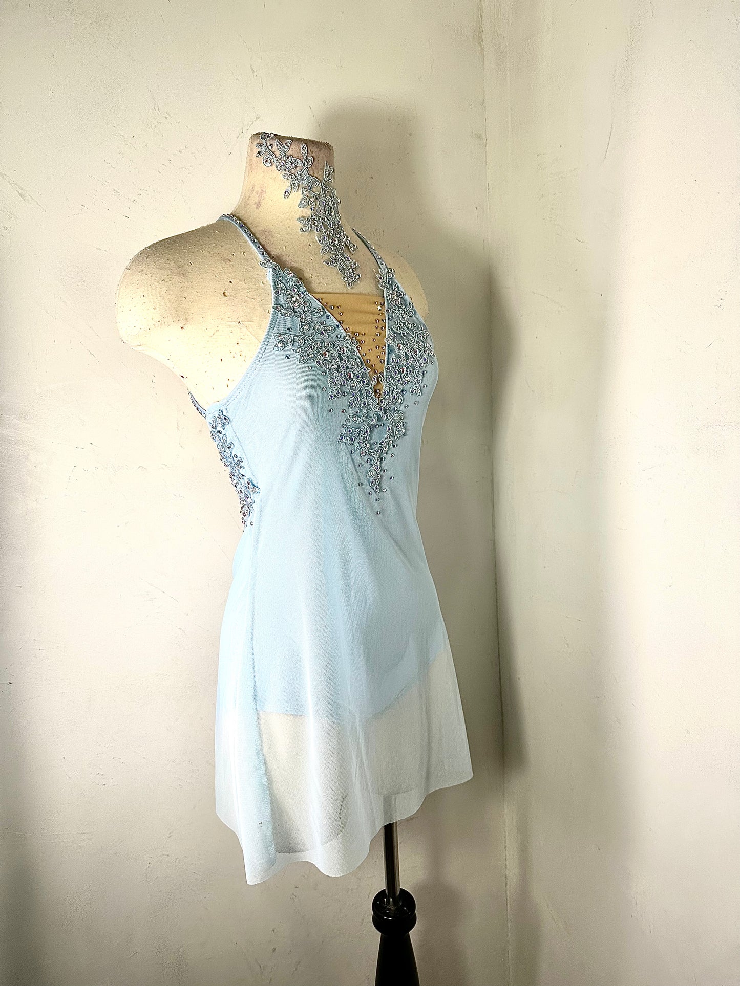 Sky blue  SA dance dress