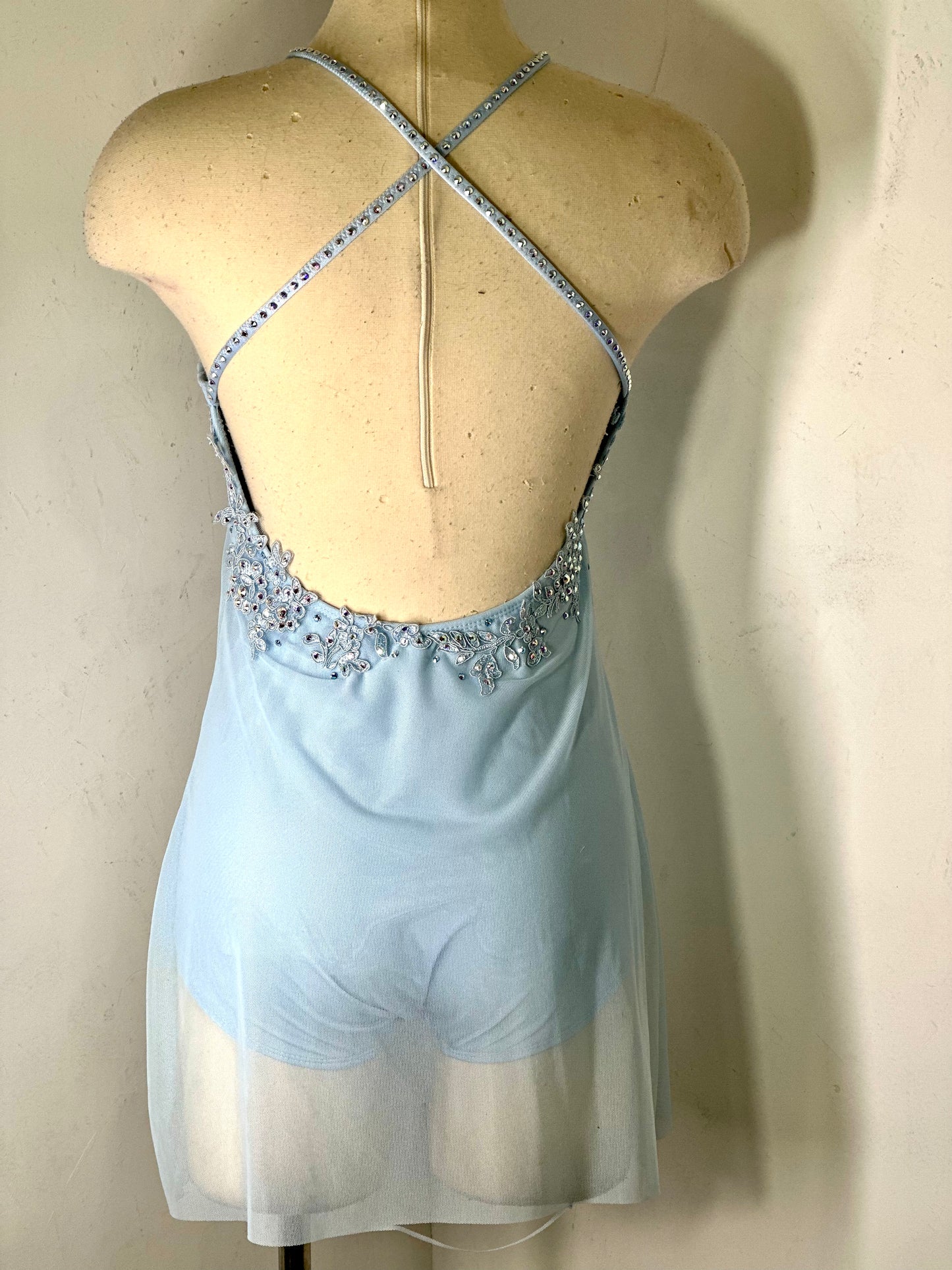 Sky blue  SA dance dress