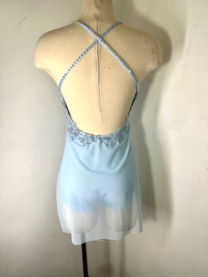 VALERIA Sky blue  SA dance dress