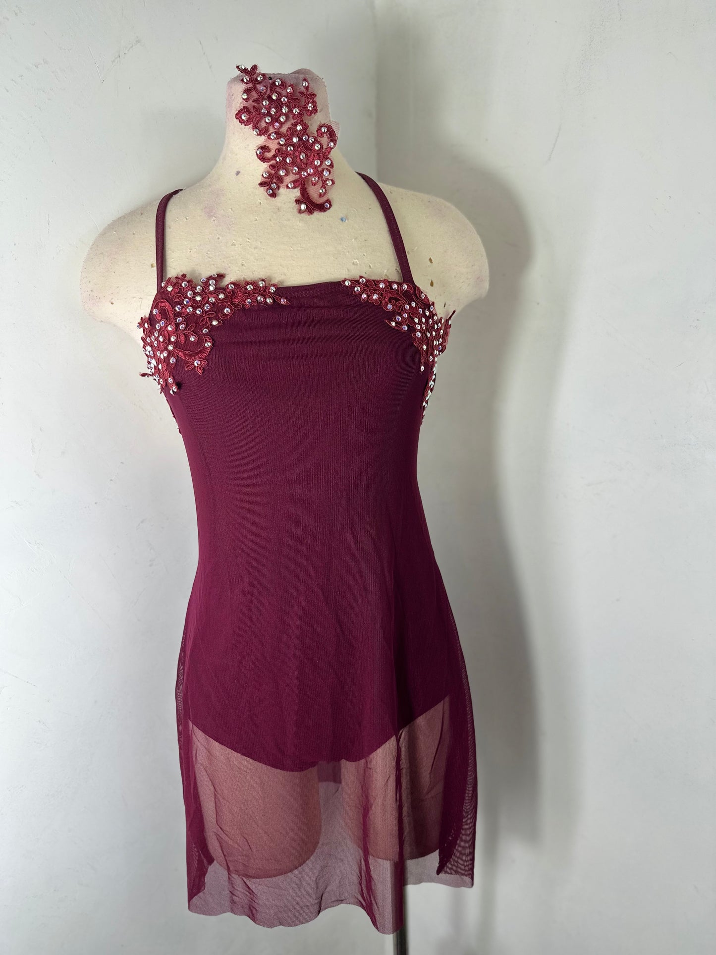 APPLIQUED DANCE DRESS