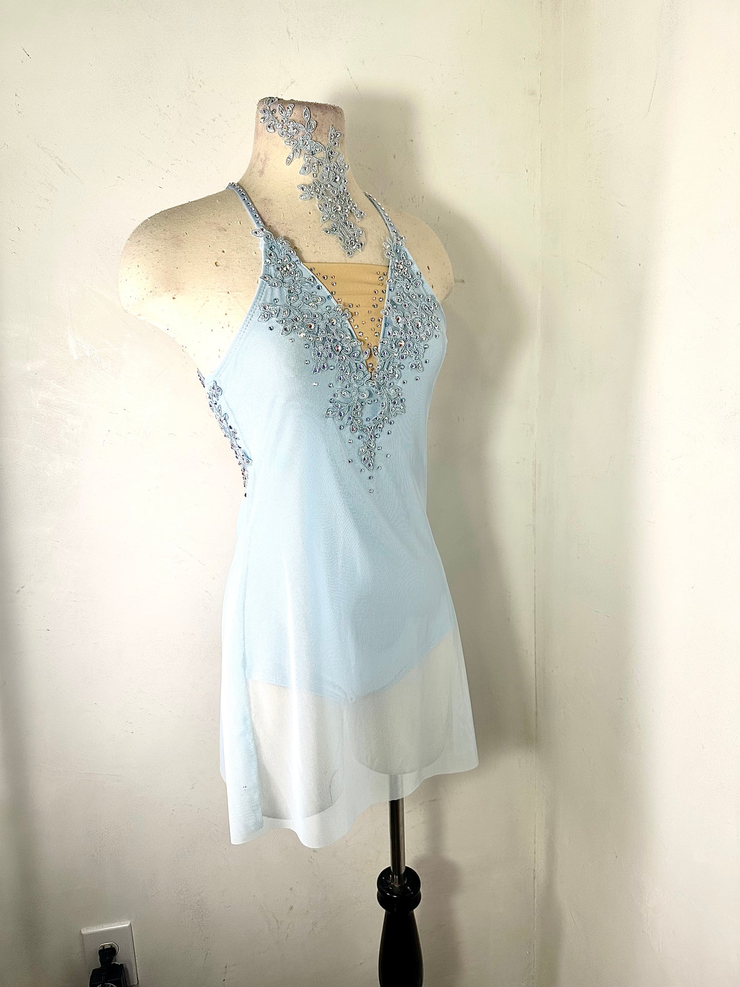 Sky blue  SA dance dress