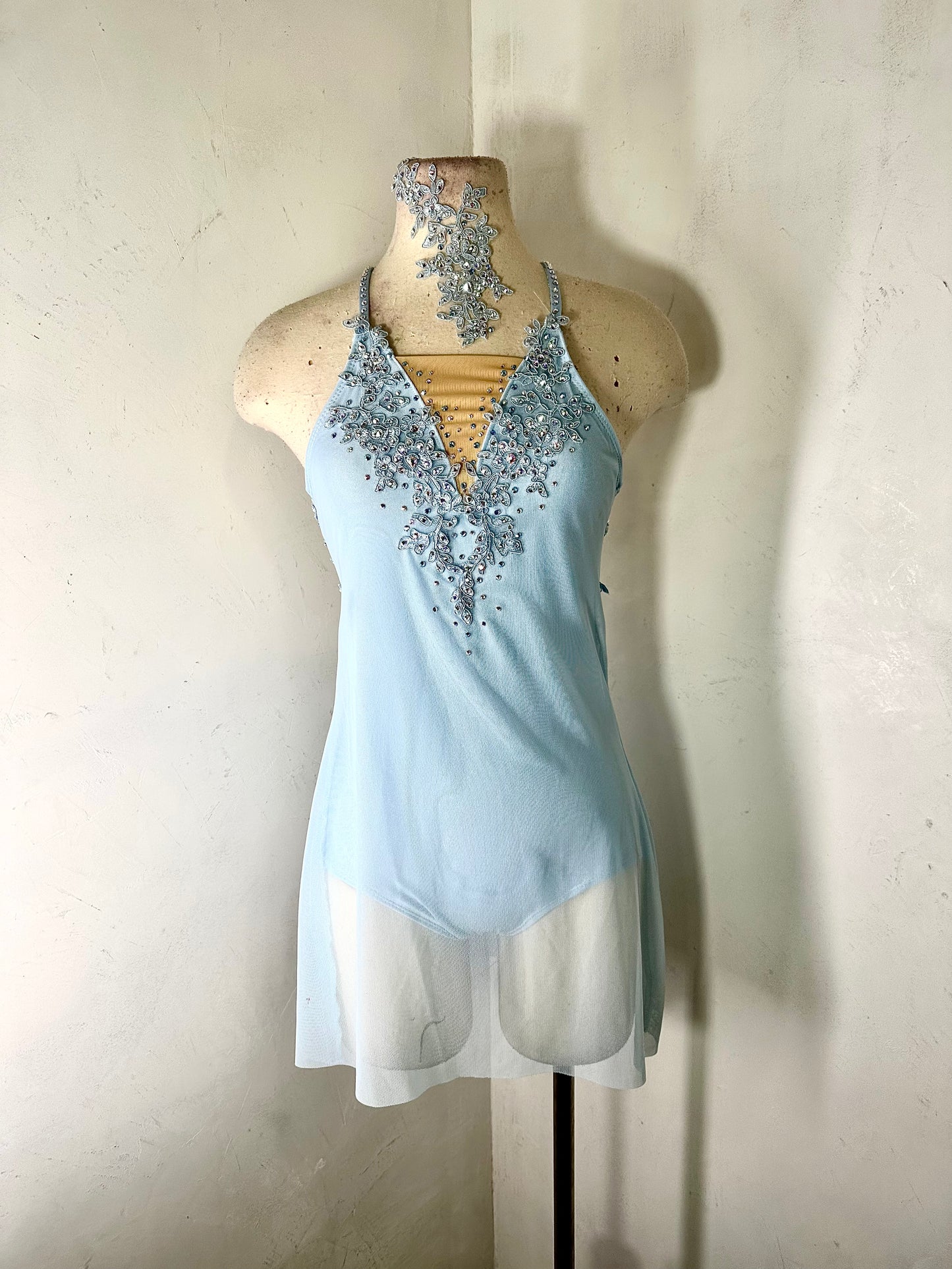 Sky blue  SA dance dress