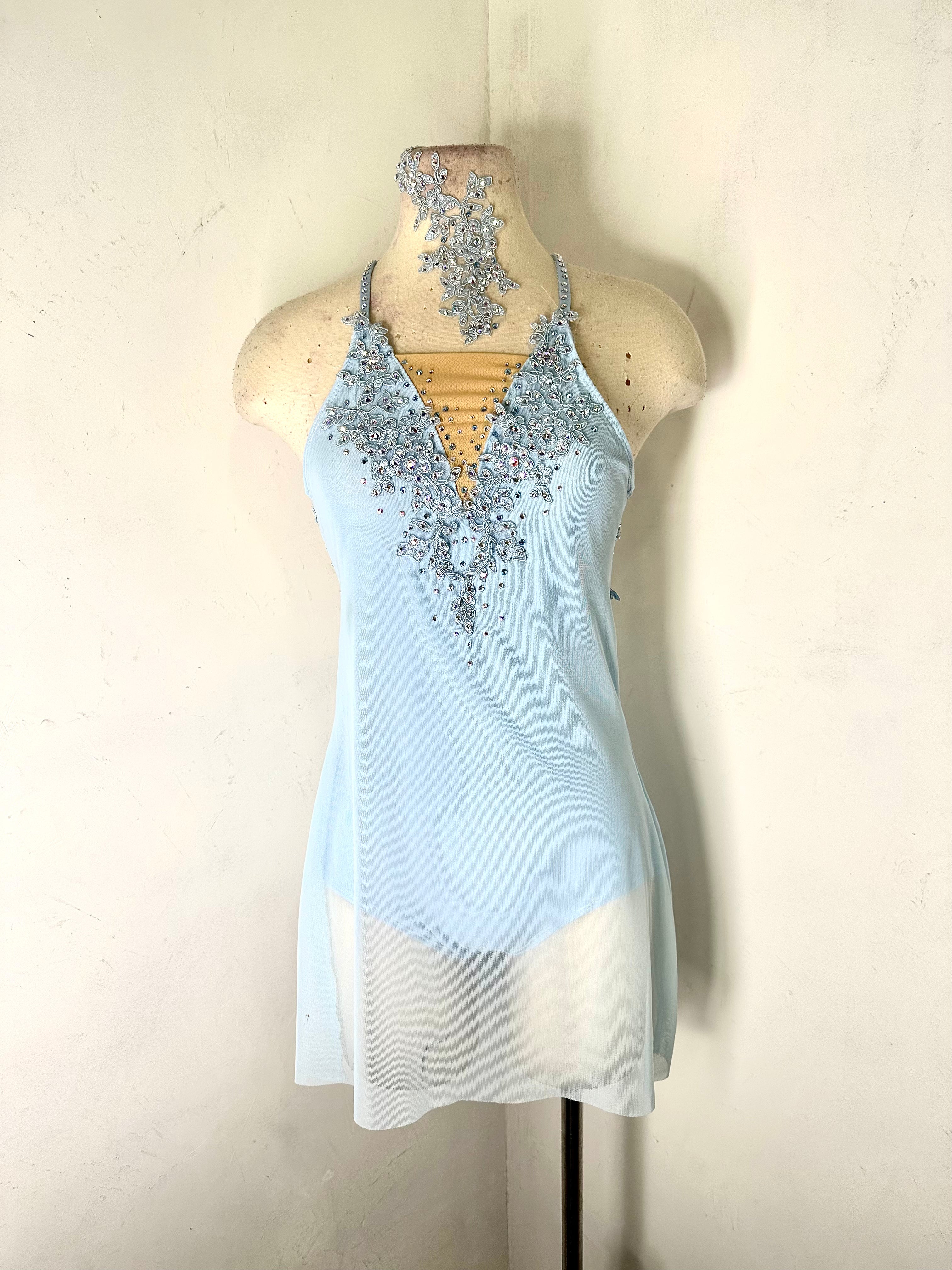 VALERIA Sky blue  SA dance dress