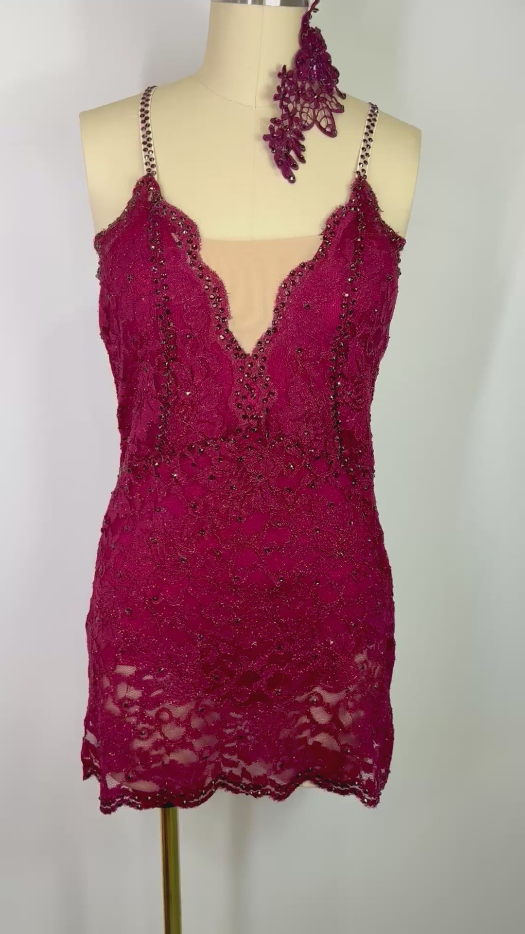 ELLISON lace Contemporary lyrical Dance Costume/ dress
