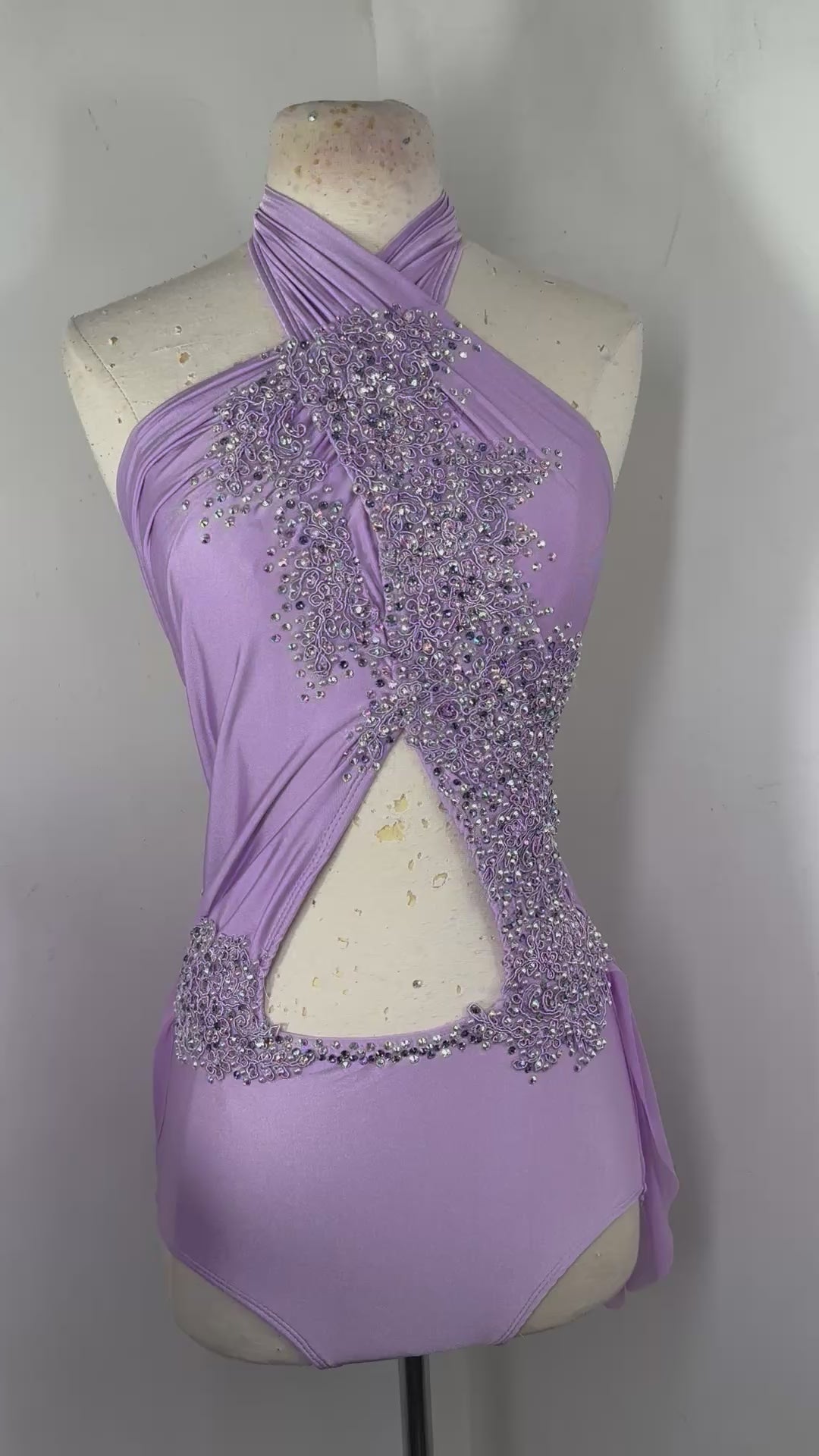 Deluxe HOPE pale orchid Lyrical dance costume