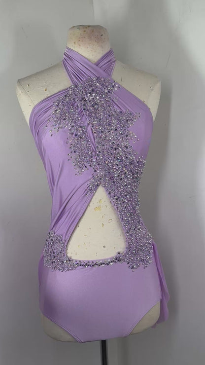 Deluxe HOPE pale orchid Lyrical dance costume
