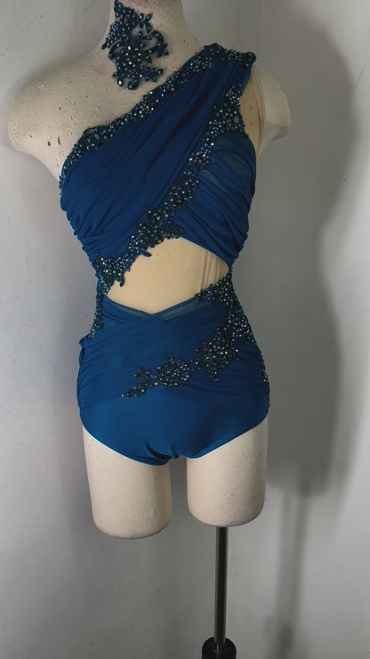 LENNON Mallard Contemporary draped dance costume