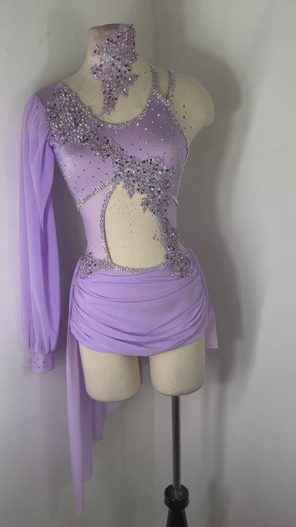 EVELYN lilac  Lyrical dance costume