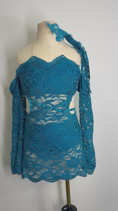 MARLOWE lace Contemporary lyrical Dance Costume/ dress (