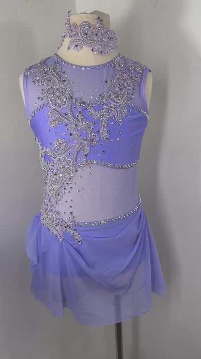 CLARA Classic Lyrical Costume with draped skirt