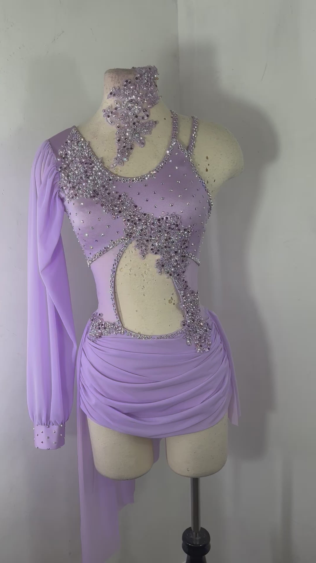 EVELYN pale orchid Lyrical dance costume