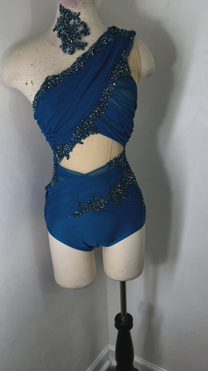 LENNON Mallard Contemporary draped dance costume