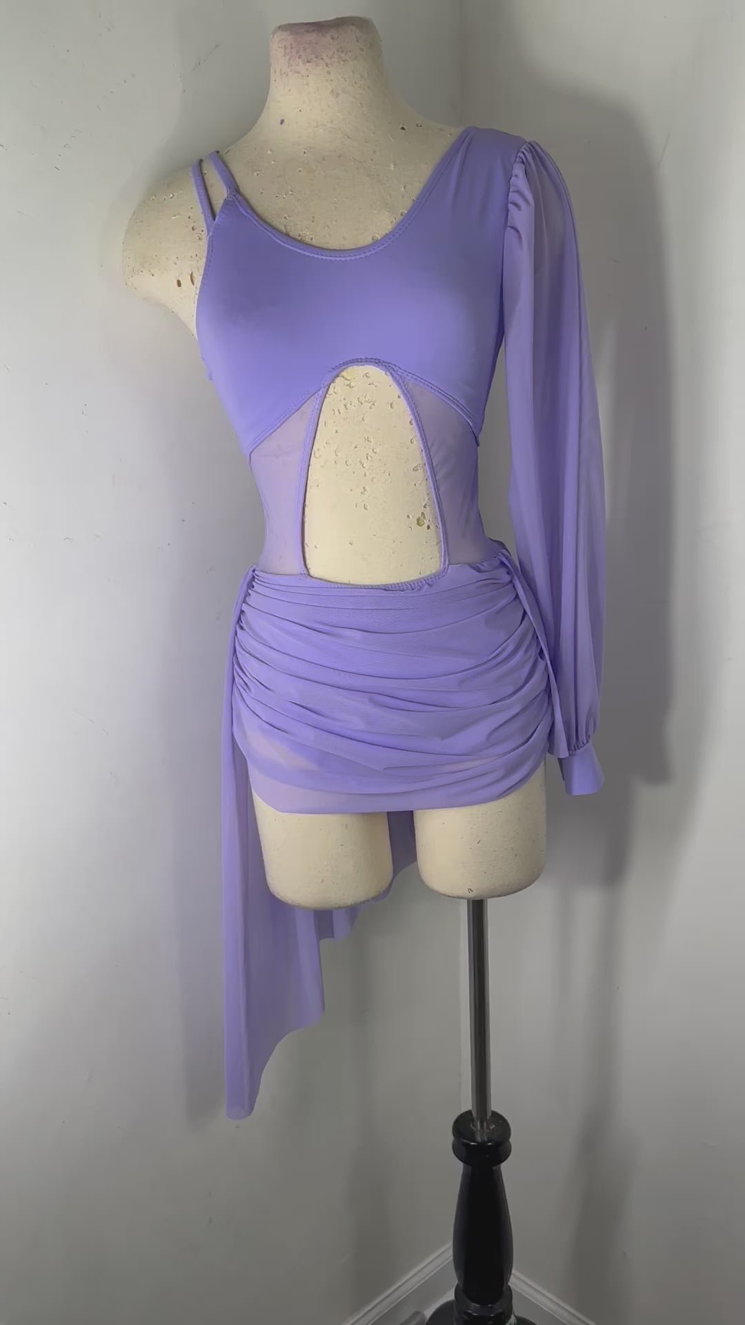 EVELYN Lyrical Dance Base Custom Costume