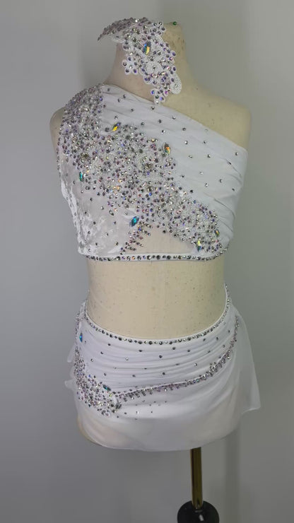 GORGEOUS Custom Lyrical 2 pc dance costume