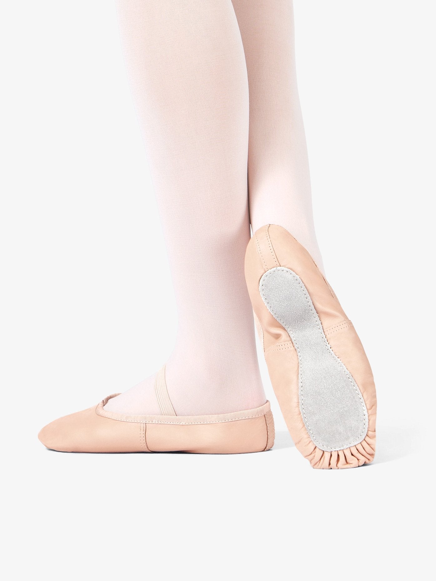 Economy Leather Full Sole Ballet