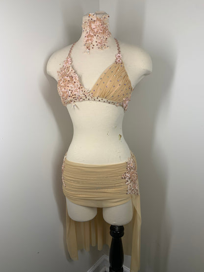 2 pc lyrical dance costume