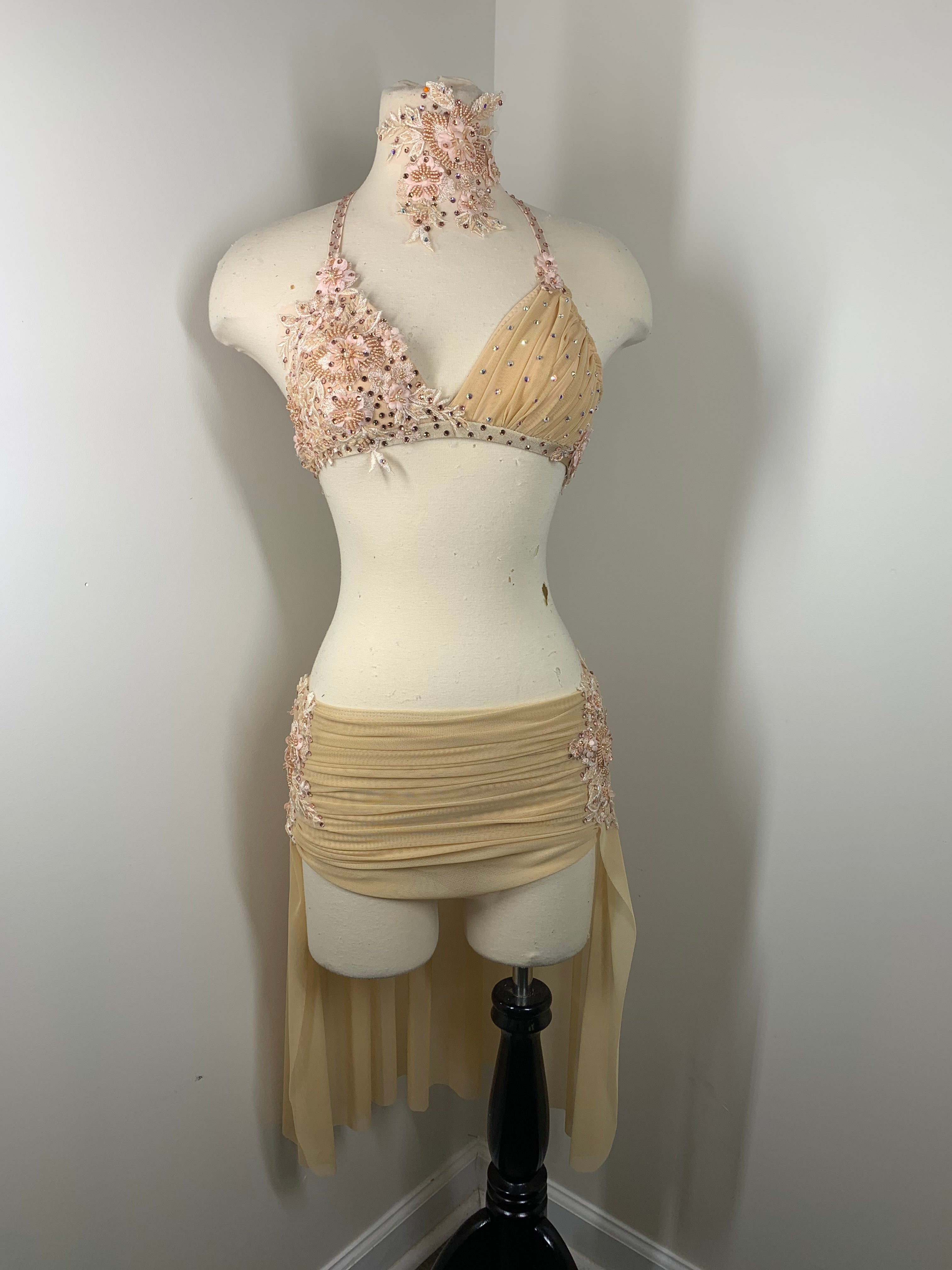 2 pc lyrical dance costume