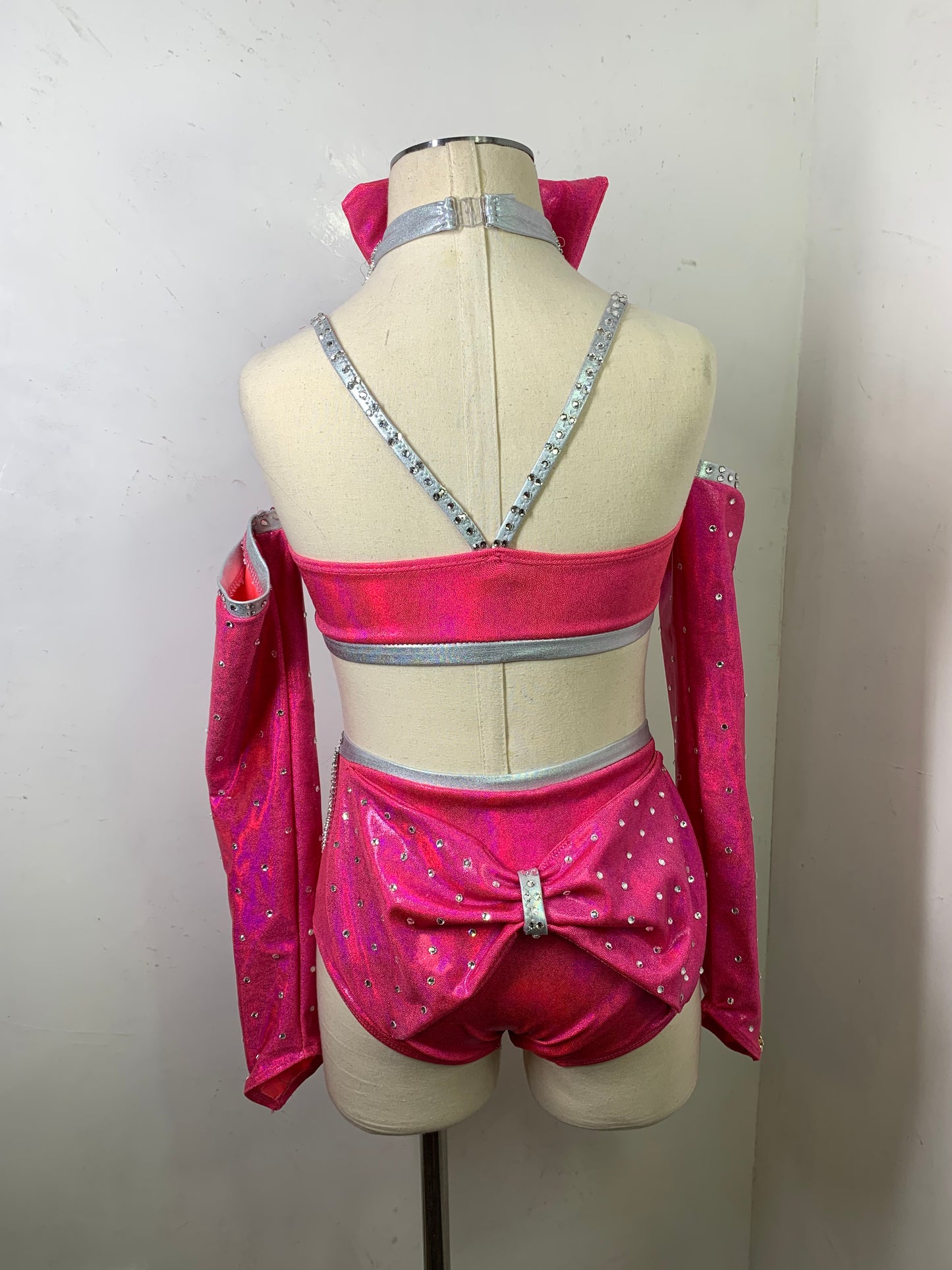 Pink LC jazz dance costume