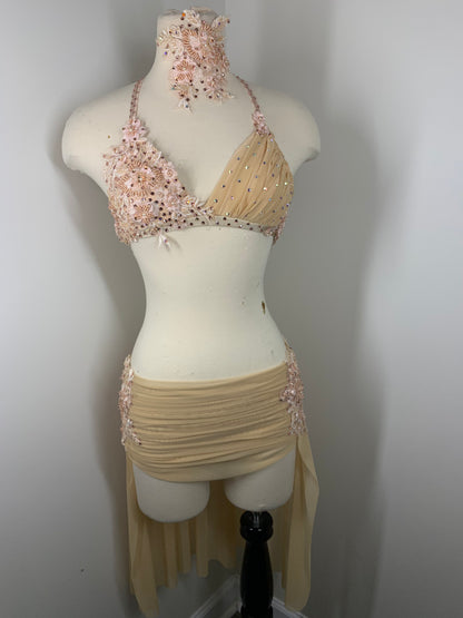 2 pc lyrical dance costume