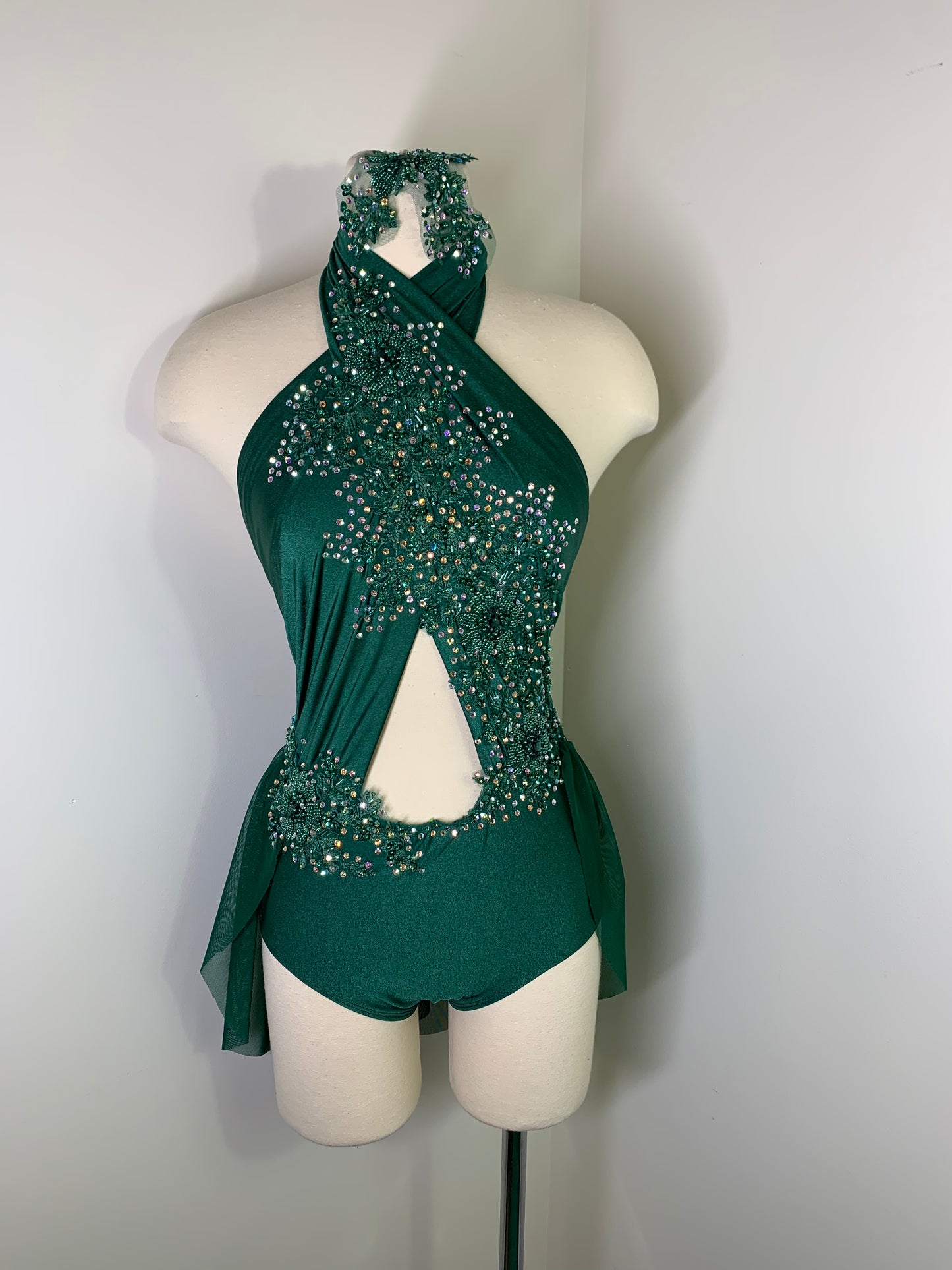 Hunter halter dance costume