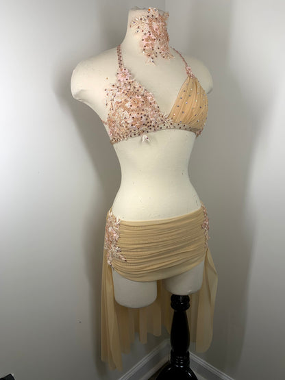 2 pc lyrical dance costume