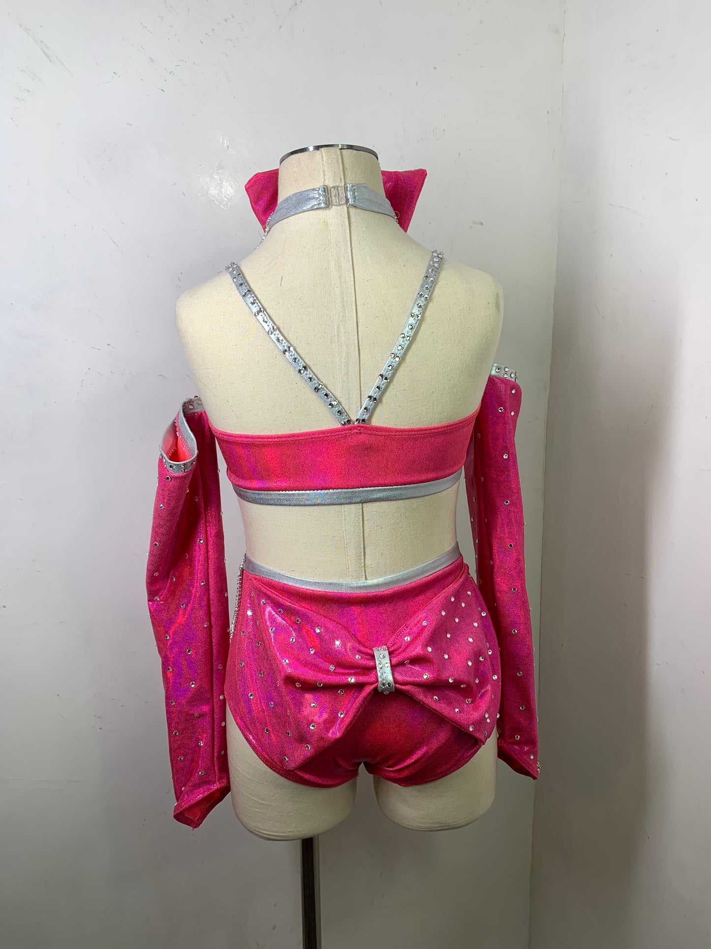 Pink LC jazz dance costume