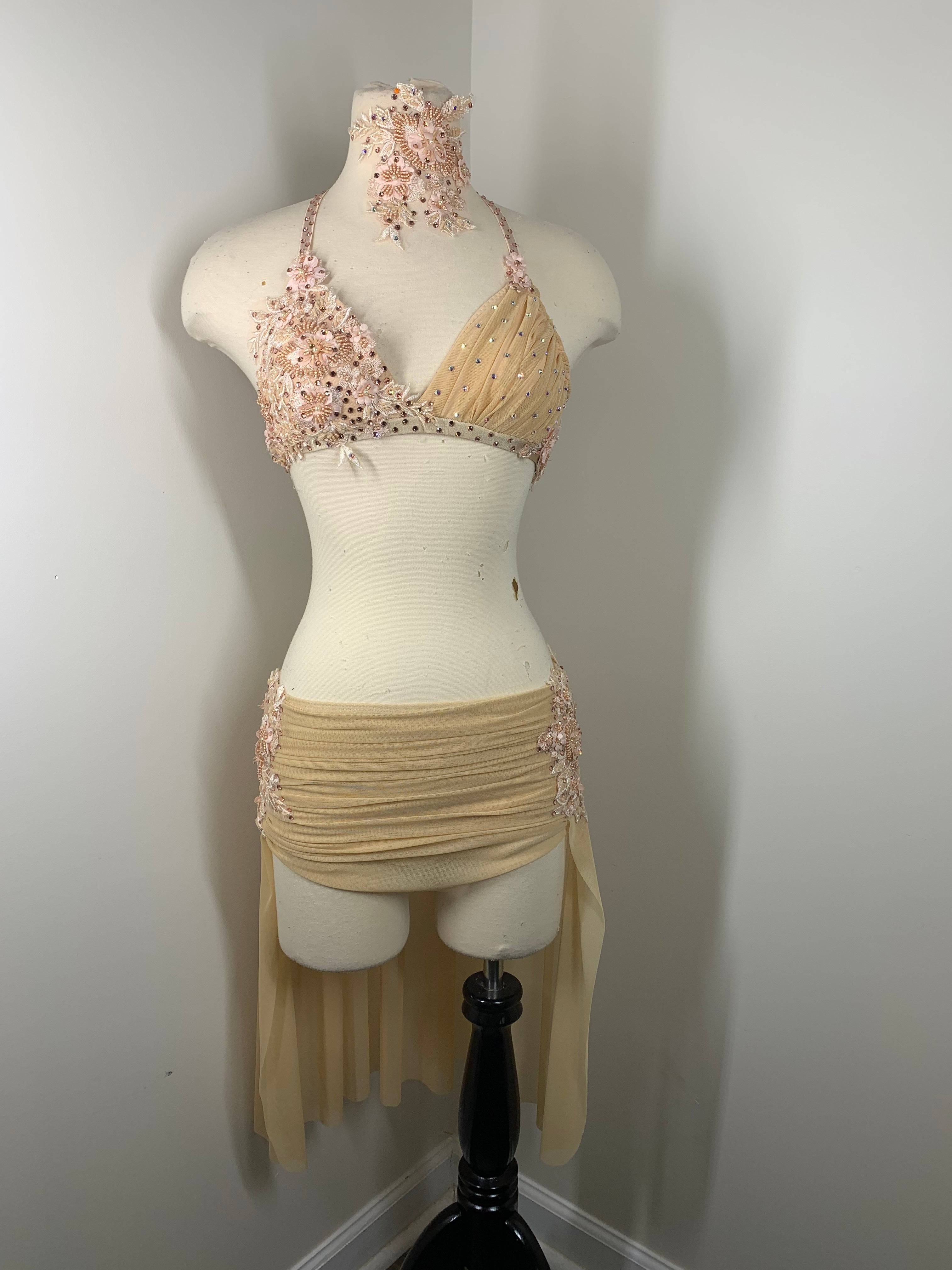 2 pc lyrical dance costume