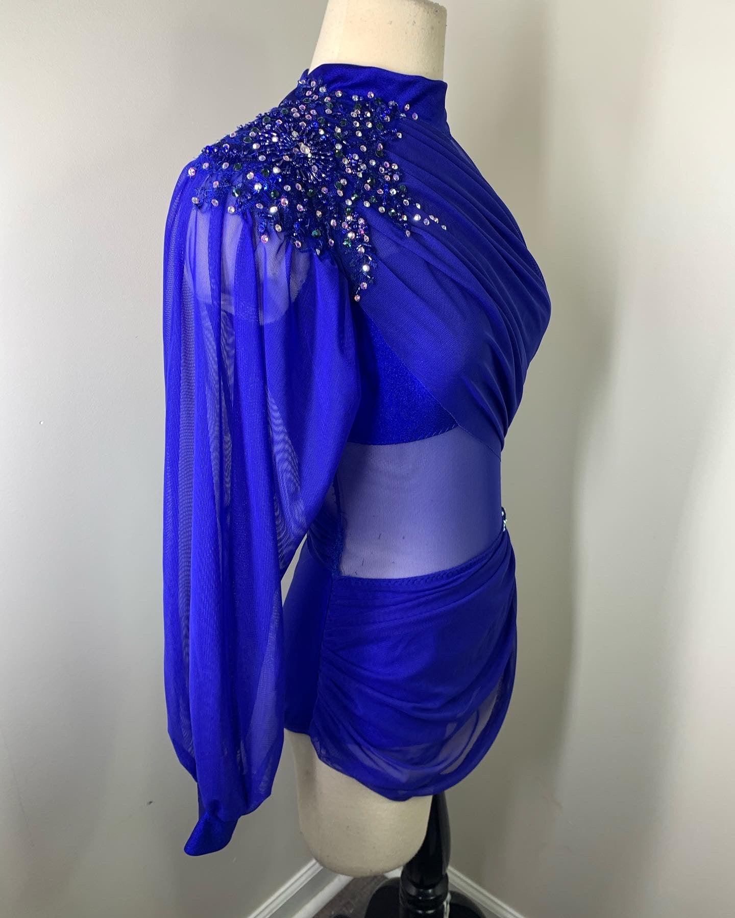 MC KENNA CONTEMPORARY DRAPED dance costume MC KENNA CONTEMPORARY DRAPED dance costume